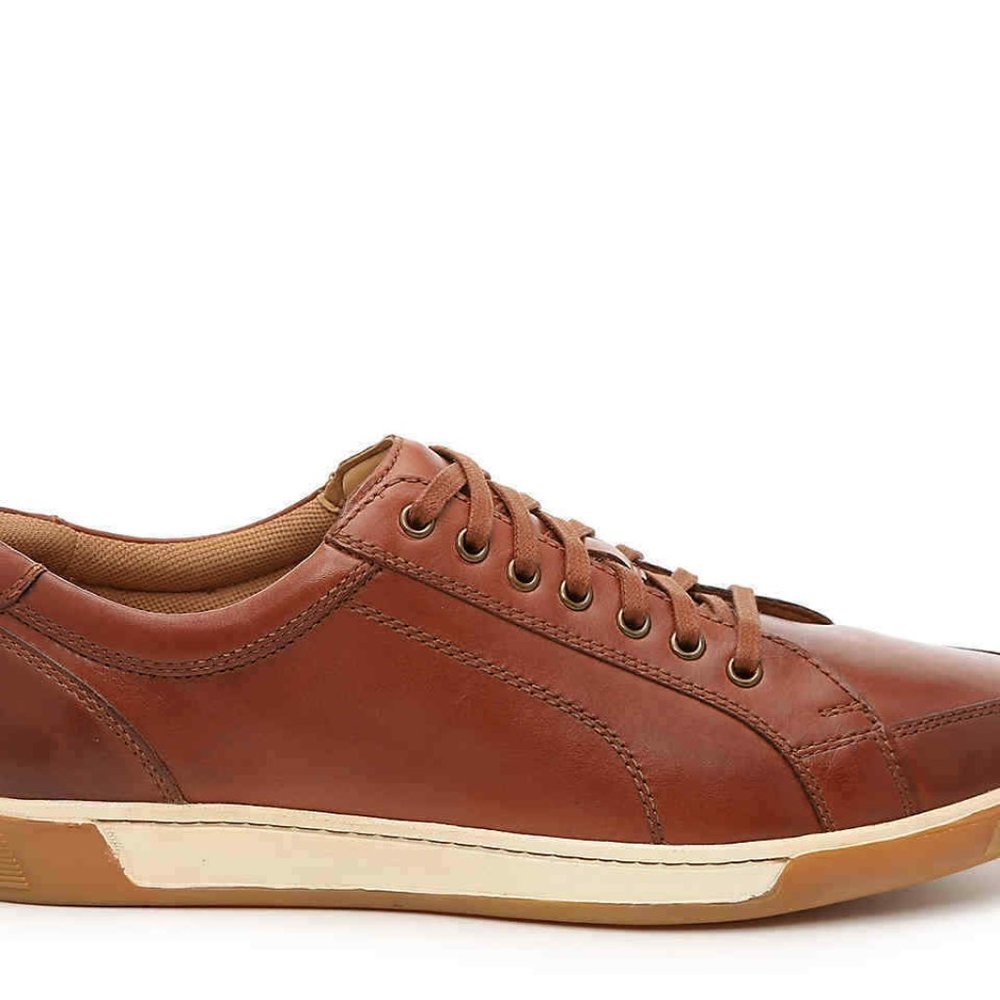 Cole Haan Mens Berkley Sneaker Cognac Size 11 Shoe - Picture 4 of 6
